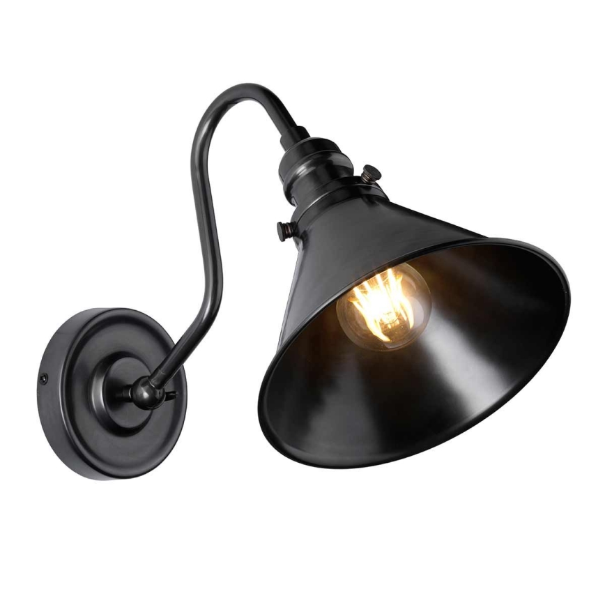 Elstead - Iluminação de parede PROVENCE 1xE27/60W/230V preto