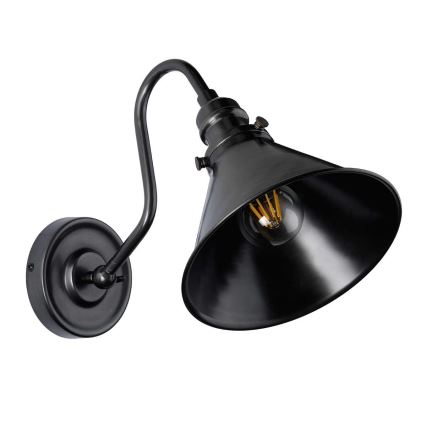 Elstead - Iluminação de parede PROVENCE 1xE27/60W/230V preto