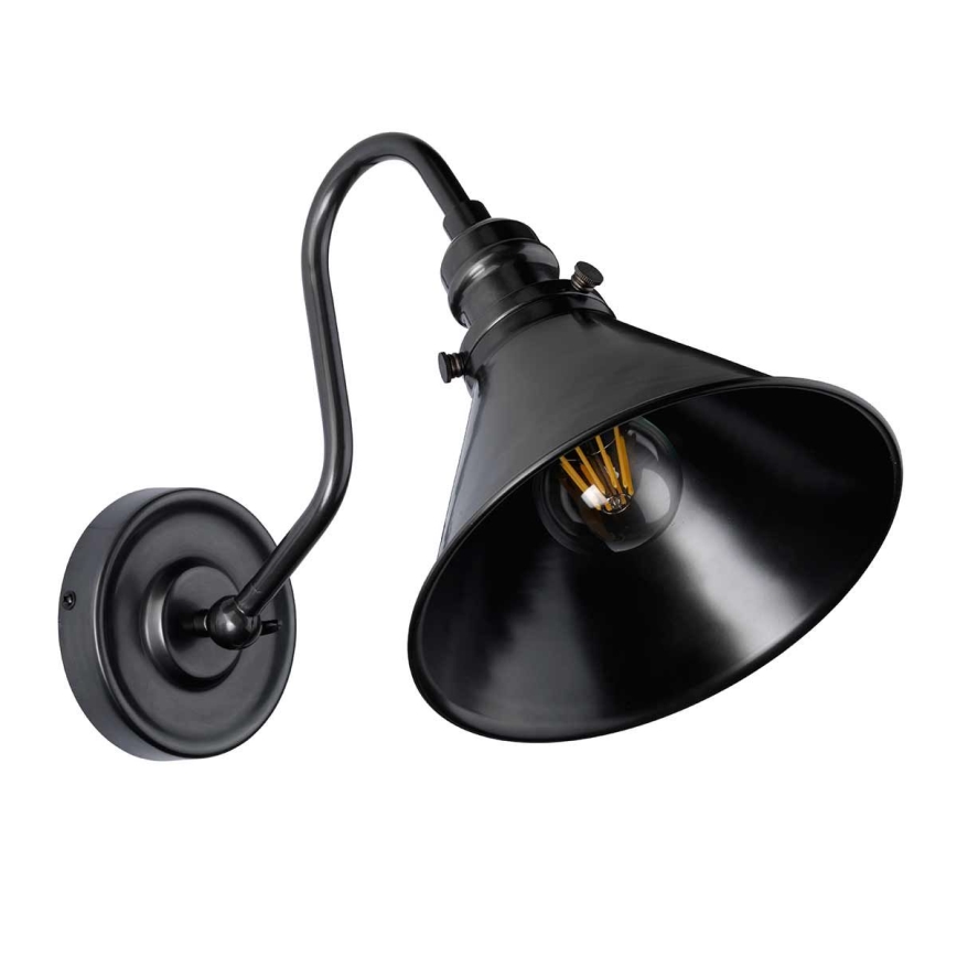 Elstead - Iluminação de parede PROVENCE 1xE27/60W/230V preto