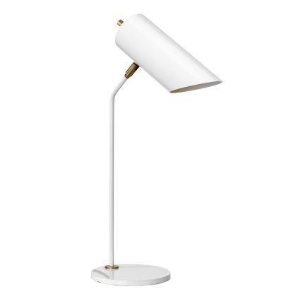 Elstead QUINTO-TL-WAB - Candeeiro de mesa QUINTO 1xE27/8W/230V branco