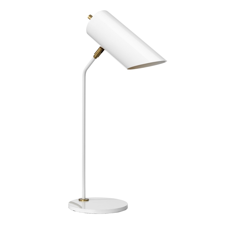 Elstead QUINTO-TL-WAB - Candeeiro de mesa QUINTO 1xE27/8W/230V branco