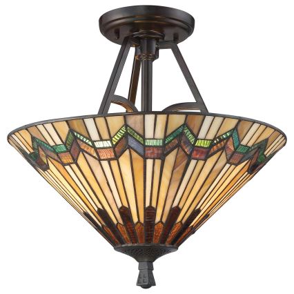 Elstead - Candelabro integrado ALCOTT 2xE27/60W/230V