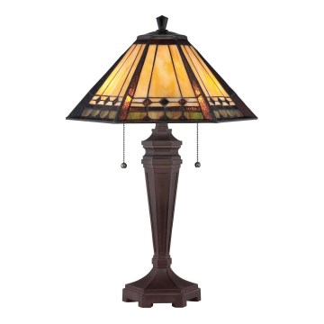 Elstead QZ-ARDEN-TL - Candeeiro de mesa ALCOTT 2xE27/60W/230V