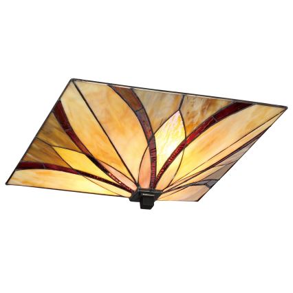 Elstead QZ-ASHEVILLE-F - Iluminação de teto ASHEVILLE 2xE27/60W/230V