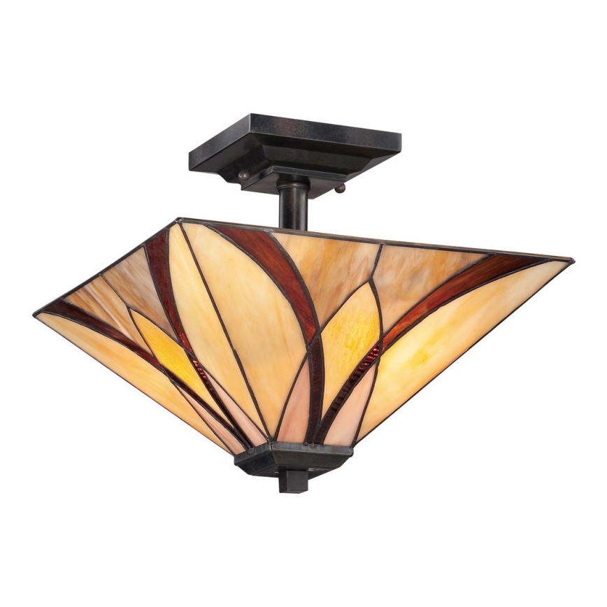 Elstead QZ-ASHEVILLE-SF - Candelabro suspenso ASHEVILLE 2xE27/100W/230V