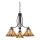 Elstead QZ-ASHEVILLE3 - Candelabro suspenso ASHEVILLE 3xE27/60W/230V