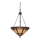 Elstead QZ-CAMBRIDGE-P - Candelabro suspenso BELLE 3xE27/100W/230V