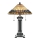 Elstead QZ-CHASTAIN-TL - Candeeiro de mesa CHASTAIN 2xE27/60W/230V