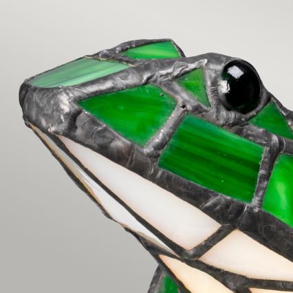Elstead QZ-FROG-TL - Iluminação decorativa LED TIFFANY 1xG9/3W/12/230V sapo