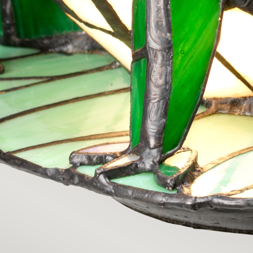 Elstead QZ-FROG-TL - Iluminação decorativa LED TIFFANY 1xG9/3W/12/230V sapo
