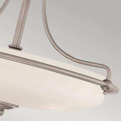 Elstead - Candeeiro integrado GRIFFIN 4xE27/100W/230V cromado mate