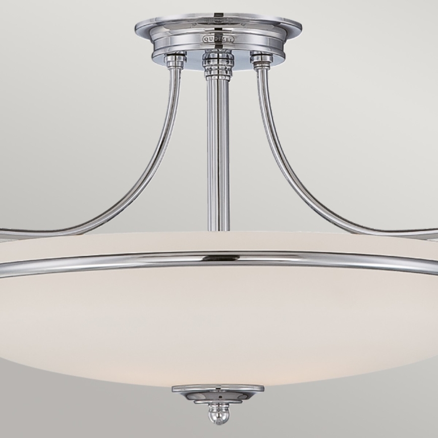 Elstead - Candeeiro integrado GRIFFIN 3xE27/100W/230V cromado brilhante