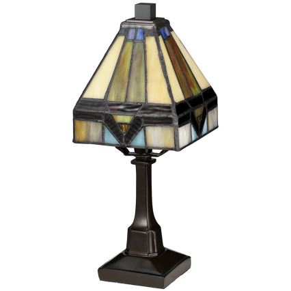 Elstead QZ-HOLMES-TL - Candeeiro de mesa HOLMES 1xE14/25W/230V