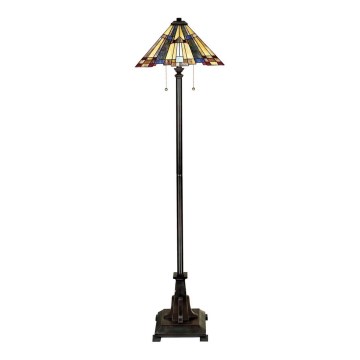 Elstead QZ-INGLENOOK-FL - Candeeiro de chão INGLENOOK 2xE27/60W/230V