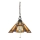 Elstead QZ-INGLENOOK-P-A - Candelabro suspenso INGLENOOK 3xE27/60W/230V