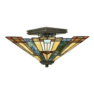 Elstead QZ-INGLENOOK-SF - Iluminação de teto INGLENOOK 2xE27/60W/230V