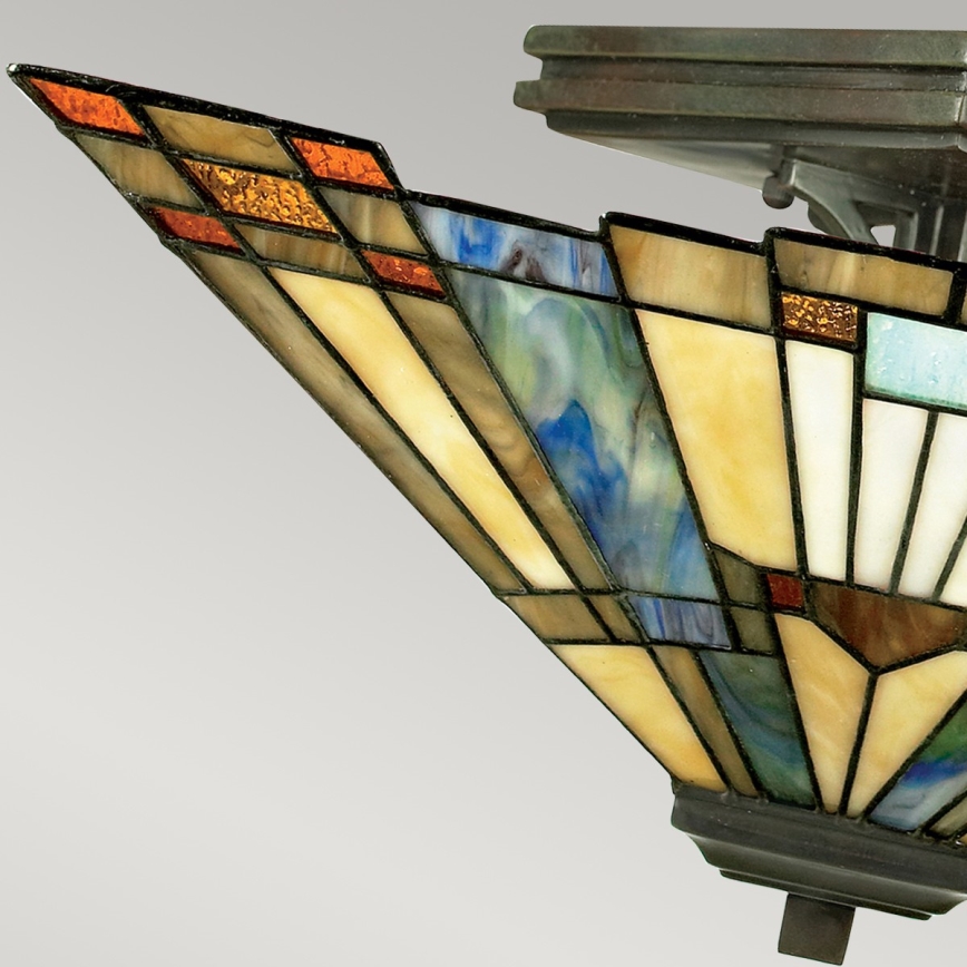 Elstead QZ-INGLENOOK-SF - Iluminação de teto INGLENOOK 2xE27/60W/230V
