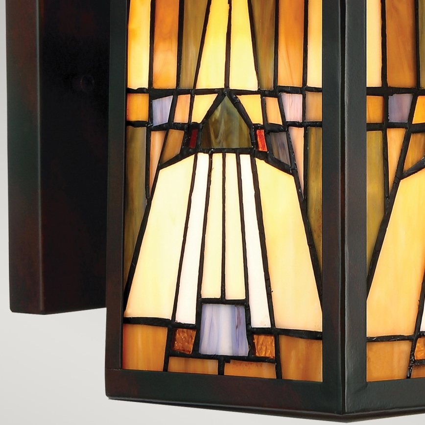 Elstead QZ-INGLENOOK2-M - Iluminação de parede exterior INGLENOOK 1xE27/60W/230V IP44