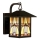Elstead QZ-INGLENOOK2-S - Iluminação de parede exterior INGLENOOK 1xE27/60W/230V IP44