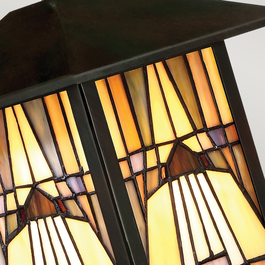 Elstead QZ-INGLENOOK2-S - Iluminação de parede exterior INGLENOOK 1xE27/60W/230V IP44