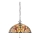 Elstead QZ-KAMI-P - Candelabro suspenso KAMI 3xE27/60W/230V