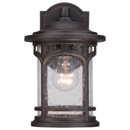 Elstead QZ-MARBLEHEAD2-S - Iluminação de parede exterior MARBLEHEAD 1xE27/75W/230V IP44