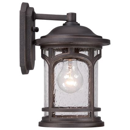 Elstead QZ-MARBLEHEAD2-S - Iluminação de parede exterior MARBLEHEAD 1xE27/75W/230V IP44
