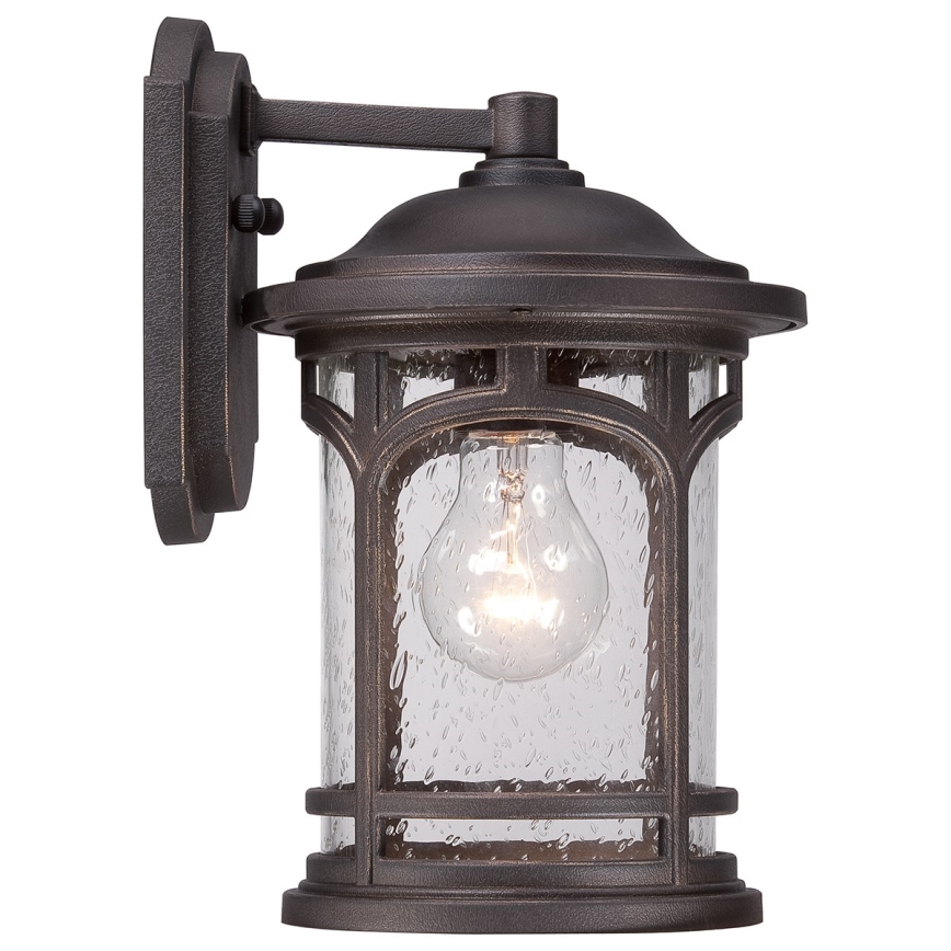 Elstead QZ-MARBLEHEAD2-S - Iluminação de parede exterior MARBLEHEAD 1xE27/75W/230V IP44