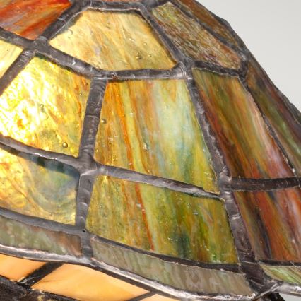 Elstead QZ-SAWBACK-TL - Iluminação decorativa LED TIFFANY 1xG9/3W/12/230V tartaruga