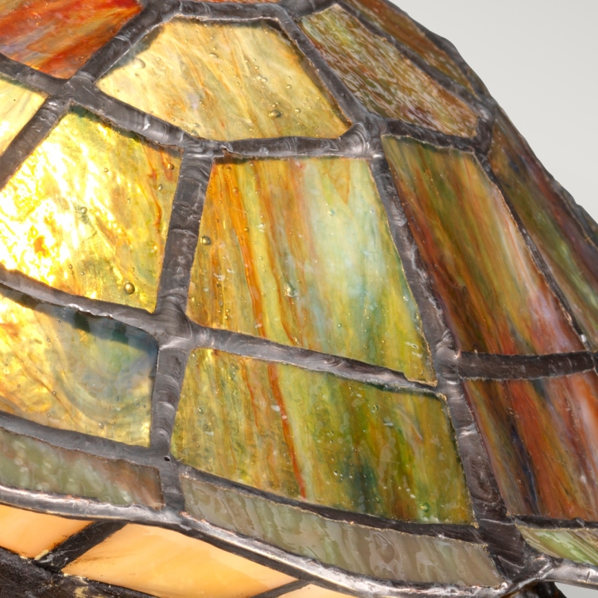 Elstead QZ-SAWBACK-TL - Iluminação decorativa LED TIFFANY 1xG9/3W/12/230V tartaruga