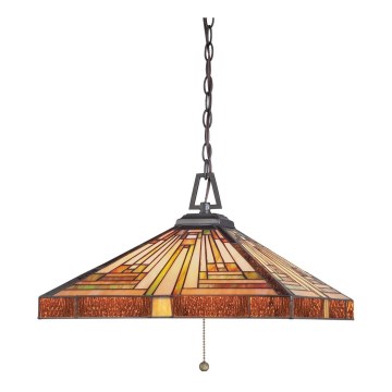Elstead QZ-STEPHEN-3P - Candelabro suspenso STEPHEN 3xE27/60W/230V