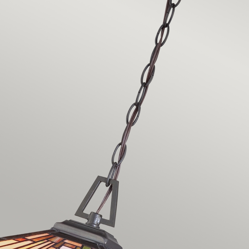 Elstead QZ-STEPHEN-3P - Candelabro suspenso STEPHEN 3xE27/60W/230V