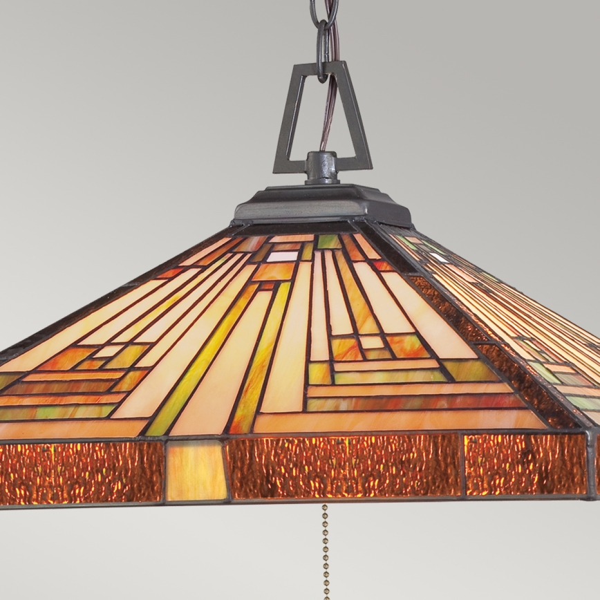 Elstead QZ-STEPHEN-3P - Candelabro suspenso STEPHEN 3xE27/60W/230V