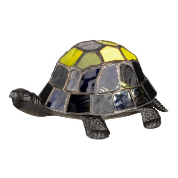 Elstead QZ-TORTOISE-TL - Iluminação decorativa LED TIFFANY LED/3xAAA tartaruga
