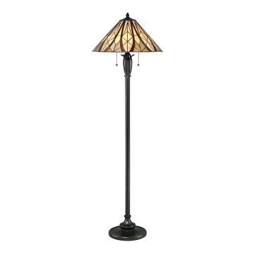 Elstead QZ-VICTORY-FL - Candeeiro de chão VICTORY 2xE27/60W/230V