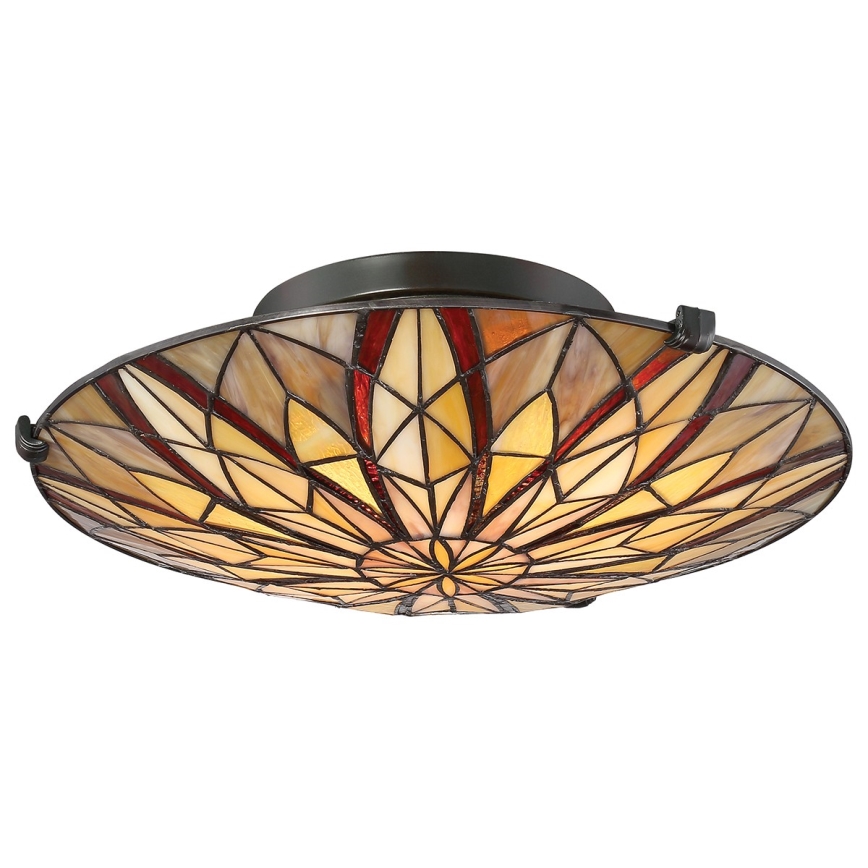 Elstead QZ-VICTORY-SF - Iluminação de teto VICTORY 2xE27/60W/230V