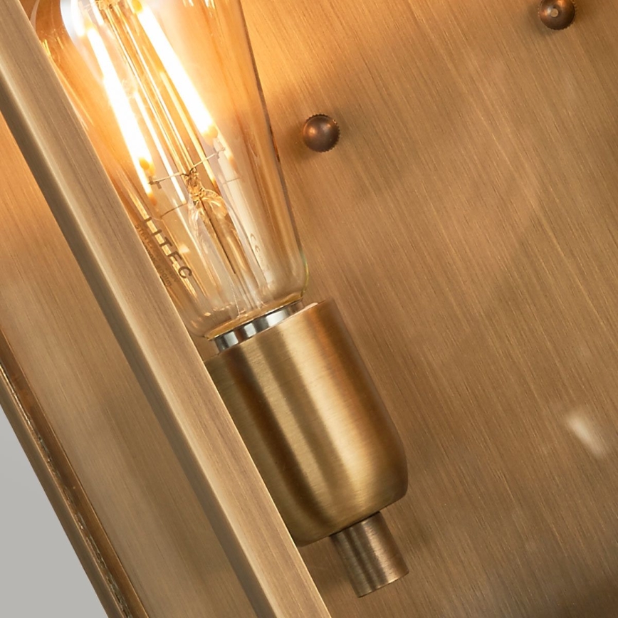 Elstead - Iluminação de parede exterior ST MARTINS 2xE27/60W/230V IP44 cobre