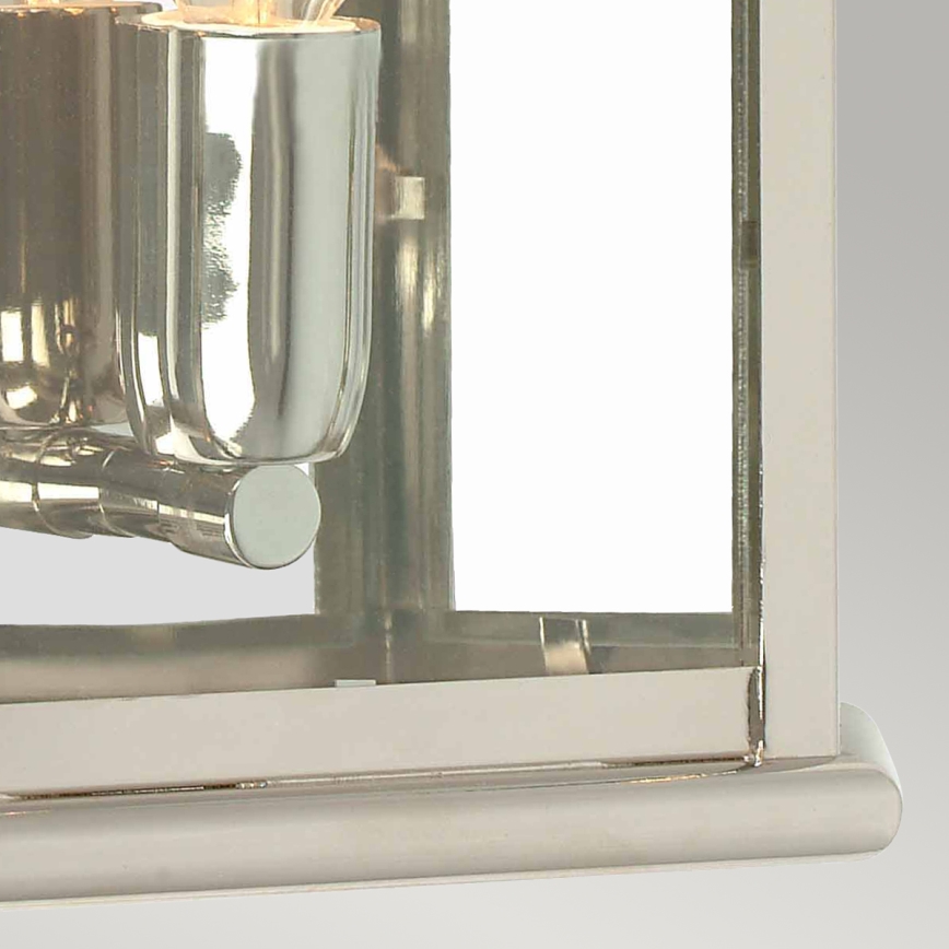 Elstead - Iluminação de parede exterior ST MARTINS 1xE27/100W/230V IP44 cromado brilhante