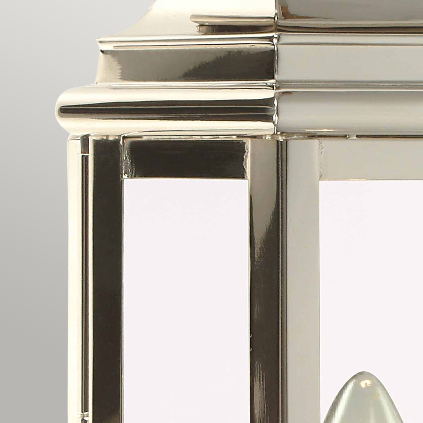 Elstead - Iluminação de parede exterior ST MARTINS 1xE27/100W/230V IP44 cromado brilhante