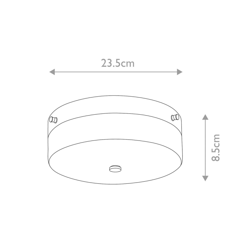 Elstead - Iluminação de teto para casa de banho LED TAMAR 1xGX53/5,7W/230V IP44
