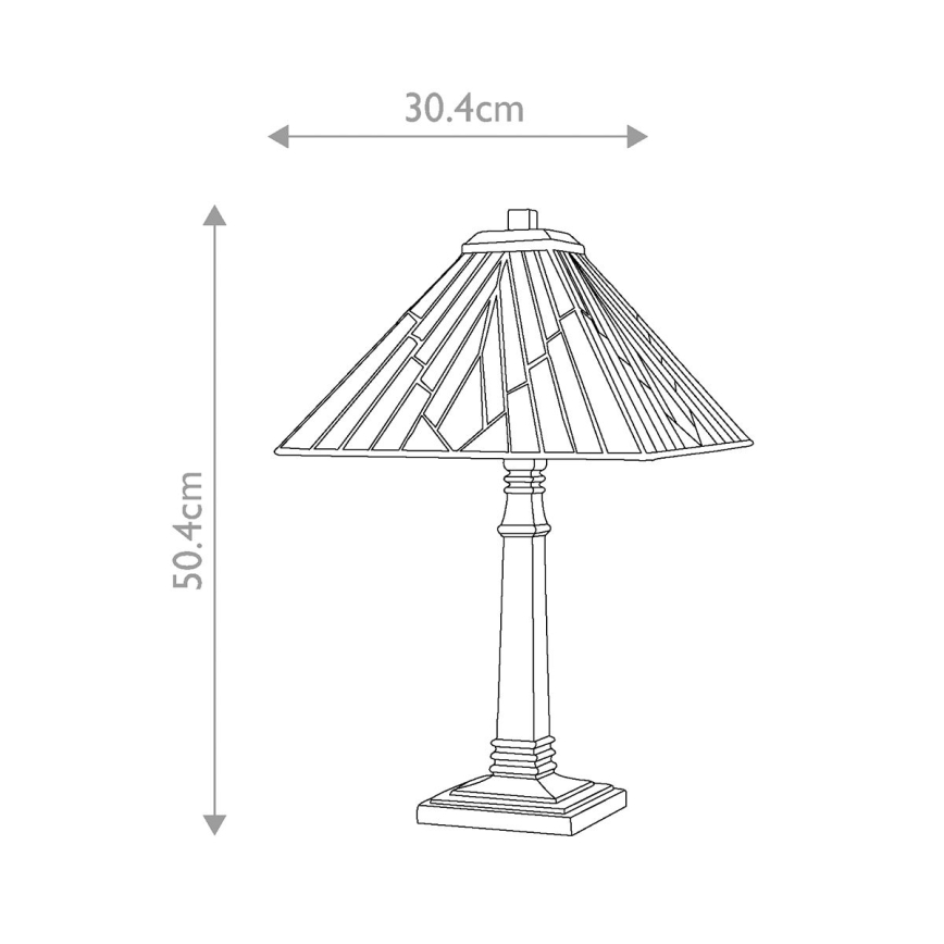 Elstead - Candeeiro de mesa ALDERLEY 1xE27/60W/230V