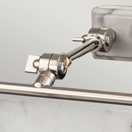 Elstead -Iluminação de ilustração WINCHFIELD 4xE14/40W/230V mármore