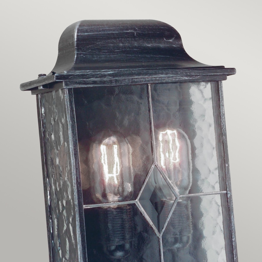 Elstead WX7 - Iluminação de parede exterior WEXFORD 2xE27/60W/230V IP23