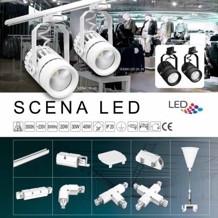 embraiagem SCENA WX2 branco direito