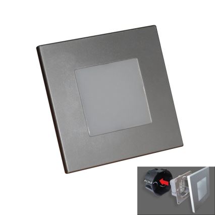 Emithor 48302 - Iluminação de parede de escada LED 16xLED/1W/230V