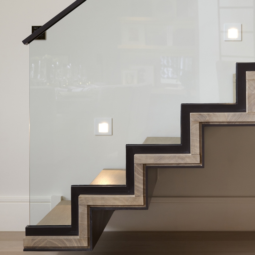 Emithor 48320 - Iluminação de parede de escada 1xLED/1W/230V