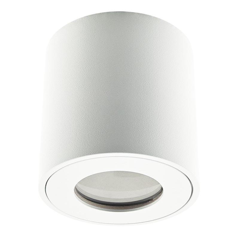 Emithor 48620 - Foco para casa de banho ALMAN 1xGU10/35W/230V IP44 redondo branco