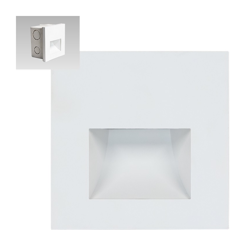 Emithor 70415 - Iluminação de escada LED SUNNY LED/1W/230V 4000K branco