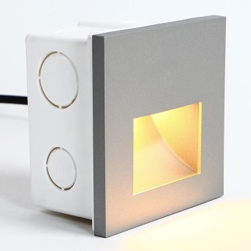 Emithor 70417 - Iluminação de escada LED SUNNY LED/1W/230V 4000K cinzento