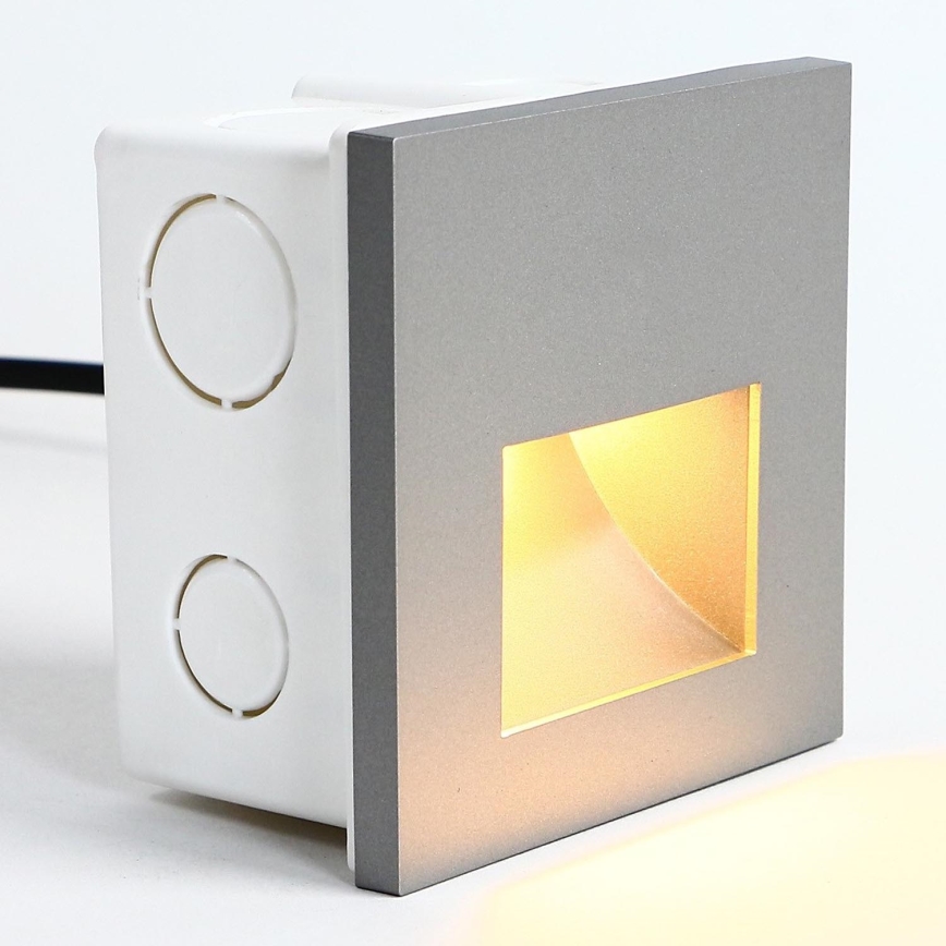 Emithor 70417 - Iluminação de escada LED SUNNY LED/1W/230V 4000K cinzento